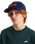 Boys Drop V Logo Snapback Cap in Deep Indigo