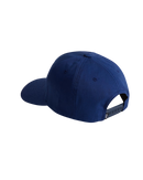 Boys Drop V Logo Snapback Cap in Deep Indigo