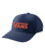 The Vans Boys Boys Drop V Logo Snapback Cap in Deep Indigo