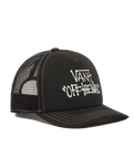 Boys Pop Trucker Cap in Black