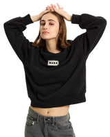 Upworn Retro Sweatshirt in Black