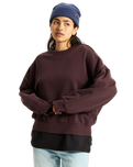 Got Your Back Sweatshirt in Dark Port