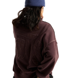 Got Your Back Sweatshirt in Dark Port