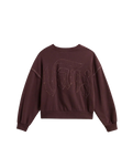 Got Your Back Sweatshirt in Dark Port