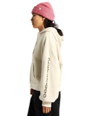 After Dark Retro Hoodie in Taupe Mist