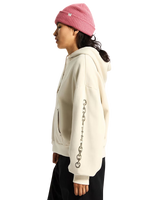 After Dark Retro Hoodie in Taupe Mist