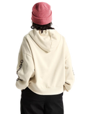 After Dark Retro Hoodie in Taupe Mist