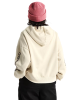 After Dark Retro Hoodie in Taupe Mist