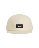 The Vans Mens Patch Tall Camper Cap in Marshmallow
