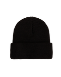 The Vans Mens Hex Patch Cuff Beanie in Black