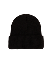 The Vans Mens Hex Patch Cuff Beanie in Black