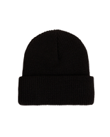The Vans Mens Hex Patch Cuff Beanie in Black
