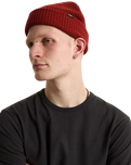 Core Basic Beanie in Poppy Ember