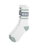 Drop V Crew Socks in Gray Olive