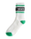 Drop V Crew Socks in Vivid Verdant