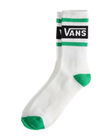 Drop V Crew Socks in Vivid Verdant