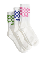 Classic Check Socks (3 Pack) in Pink Fizz