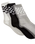 Classic Check Crew Socks (3 Pack) in Black & White