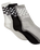 Classic Check Crew Socks (3 Pack) in Black & White