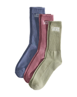 Classic Crew Socks (3 Pack) in Glacial Slate
