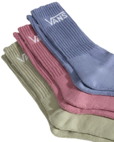 Classic Crew Socks (3 Pack) in Glacial Slate
