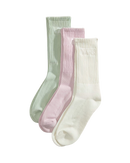 Classic Socks (3 Pack) in Marshmallow