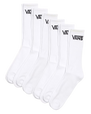 Classic Crew Socks (6 Pack) in White