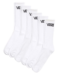 Classic Crew Socks (6 Pack) in White