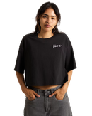Classic Script T-Shirt in Black