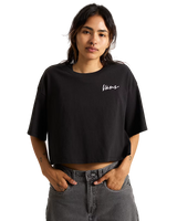 Classic Script T-Shirt in Black