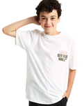 Boys Metal Wall T-Shirt in White