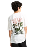 Boys Metal Wall T-Shirt in White