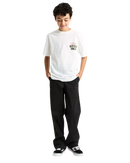 Boys Metal Wall T-Shirt in White