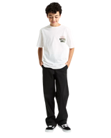 Boys Metal Wall T-Shirt in White