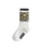 Boys Ticker Crew Socks in White