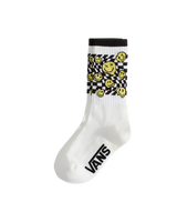 Boys Ticker Crew Socks in White