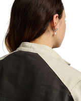 Ryden Biker Jacket in Faded Black