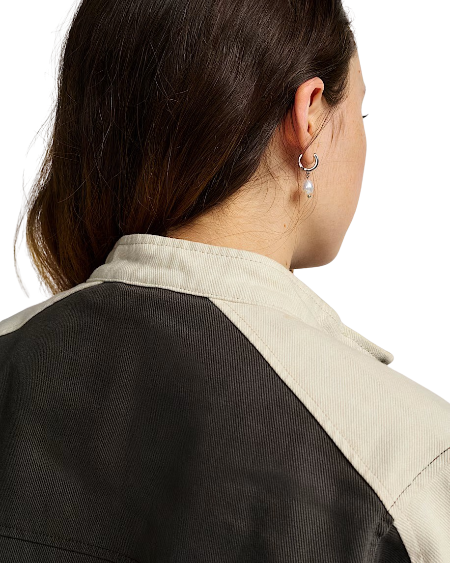 Ryden Biker Jacket in Faded Black