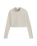 Script Mini Mock Long Sleeve T-Shirt in Oatmeal