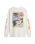 Raw Instinct Long Sleeve T-Shirt in Marshmallow
