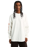 Raw Instinct Long Sleeve T-Shirt in Marshmallow