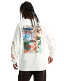 Raw Instinct Long Sleeve T-Shirt in Marshmallow