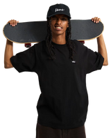 Left Chest T-Shirt in Black