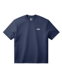 The Vans Mens Left Chest T-Shirt in Deep Indigo