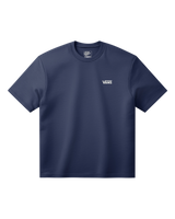 The Vans Mens Left Chest T-Shirt in Deep Indigo
