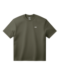 The Vans Mens Left Chest T-Shirt in Mossy Olive