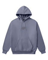 The Vans Mens Blocked Box Hoodie in Glacial Slate