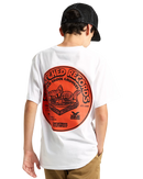 Boys Scratched Records T-Shirt in White