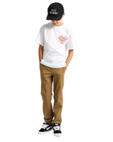 Boys Scratched Records T-Shirt in White