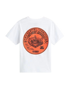 Boys Scratched Records T-Shirt in White